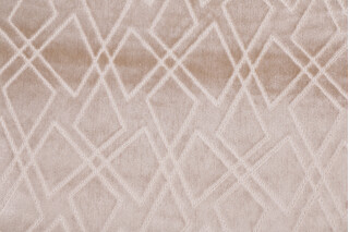 Covington Shattered Velvet Upholstery Fabric in 131-Parchment 