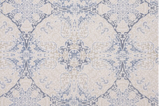 Magnolia Home Galileo II Printed Cotton Drapery Fabric in Mist