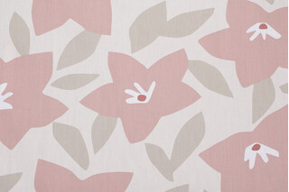 Magnolia Home Toulouse Printed Cotton Drapery Fabric in Blossom