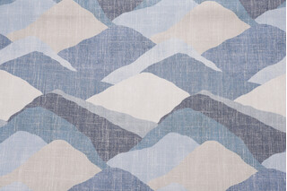 Richloom Garda Printed Drapery Fabric in Coastal