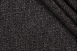 Covington Bismark Woven Chenille Upholstery Fabric in 947-Noir