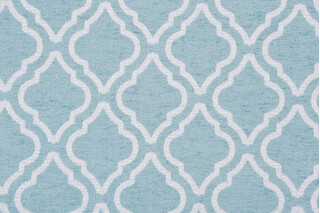 Covington Amoretta Woven Chenille Upholstery Fabric in 511-Dream Blue