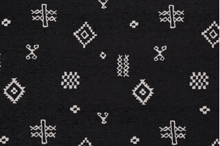 Covington Divya Woven Chenille Upholstery Fabric in 99-Onyx