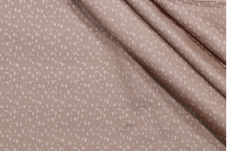 Speckle Woven Decorator Fabric in Taupe