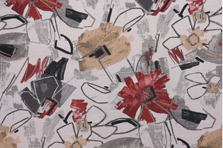 Mill Creek Delightful Tapestry Upholstery Fabric in Cardinal