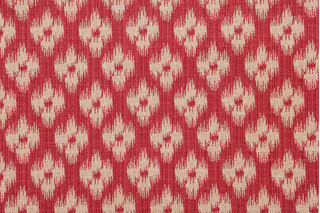 Covington Chester Damask Upholstery Fabric in 137-Antique Red