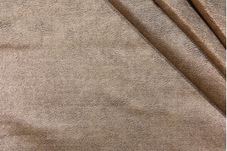 Fabricut Porchelli Glazed Chenille Upholstery Fabric in Bronze