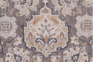 Textile 360 Rumi Printed Velvet Decorator Fabric in Sterling
