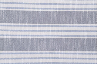 Valdese Weavers Lansdowne Woven Solution Dyed Acrylic Outdoor Fabric in Marine