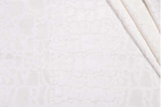 Tiramisu Velvet Upholstery Fabric in Cream