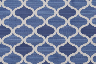 1 Yard Bella Dura Infinity Woven Polyolefin Outdoor Fabric in Blue