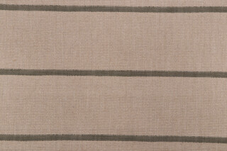 Comfy Stripe Woven Upholstery Fabric in Forest