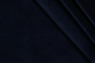 Crypton Sintra High Performance Velvet Upholstery Fabric in Indigo