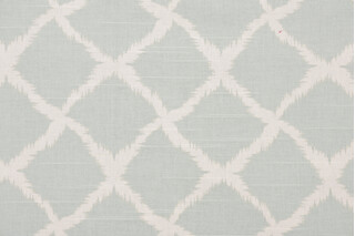 Imani Home Togo Printed Cotton Drapery Fabric in Vapor