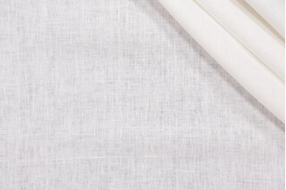 Palazzo Woven Linen Decorator Fabric in Oyster
