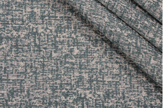Crypton High Performance Woven Chenille Upholstery Fabric in Slate Blue
