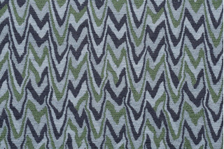 Crypton Wave High Performance Woven Chenille Upholstery Fabric in Peacock