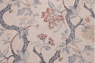 Richloom Adelia Printed Polyester Drapery Fabric in Tapestry