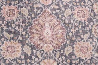 P Kaufmann Shanaya Printed Chenille Decorator Fabric in Licorice