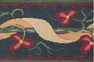 Scalamandre Millie Fleurs Border 9&#39;&#39; Tapestry Border Fabric in Multi