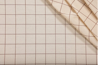 Highland Woven Decorator Fabric in Ivory 