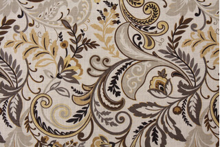 Mill Creek / Raymond Waites Findlay - Cliffside Linen Blend Drapery Fabric in Charcoal