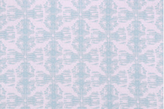 Lacefield Nobu Printed Cotton Drapery Fabric in Mineral