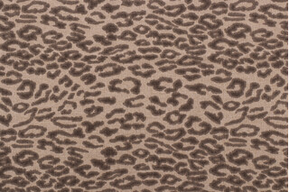 Lacefield Cheetah Printed Drapery Fabric in Steel