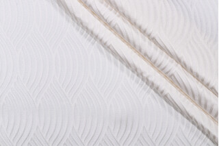 Richloom Tulokas Woven Decorator Fabric in Cream