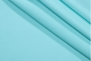 Solid Woven Polyester Outdoor Fabric in Capri