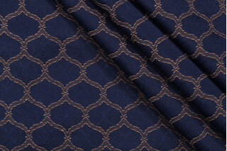 Lexus Woven Upholstery Fabric in Marine