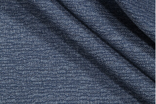 Sunbrella Tapa Cloth Woven Solution Dyed Acrylic Outdoor Fabric in Bluebell