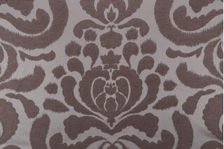 Corvida Damask Decorator Fabric in Graphite