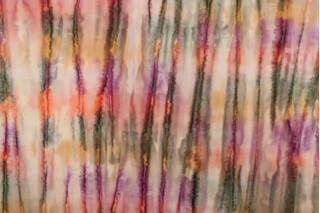 Hamilton Tree Bark Hand-Printed Cotton Drapery Fabric in Fall