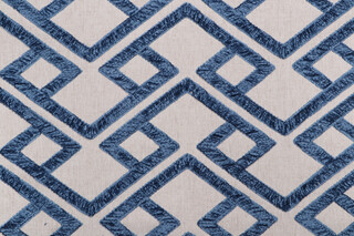 P Kaufmann Accolade Embroidered Drapery Fabric in Bristol