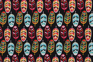 Emma & Mila BF Feather Printed Cotton Craft Fabric