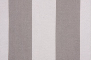 Premier Prints Vertical Stripe Printed Outdoor Fabric in Grey