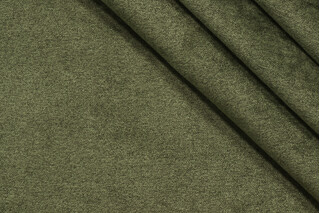 Crypton Piper High Performance Woven Chenille Upholstery Fabric in Green