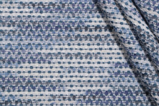 Golding Alpine Woven Chenille Upholstery Fabric in Ocean