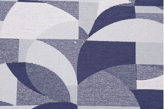 Crypton Paloma High Performance Woven Chenille Upholstery Fabric in Blue