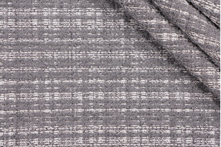 Crypton High Performance Woven Chenille Upholstery Fabric in Smoke