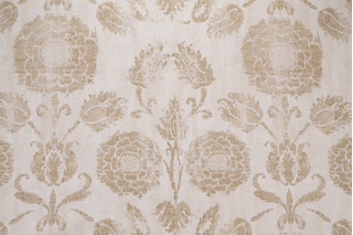 Acquitaine Venetian Ottoman Printed Drapery Fabric