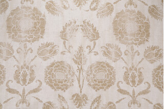 Acquitaine Venetian Ottoman Printed Drapery Fabric