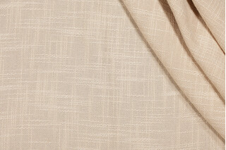 Thriller Slubbed Decorator Fabric in Buttercup