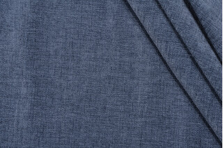 Titan Chenille Upholstery Fabric in Blue