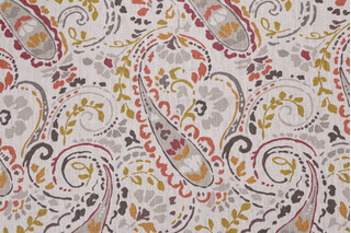 Thom Filicia Tousey Printed Linen Drapery Fabric in Quarry for Kravet CLOSEOUT