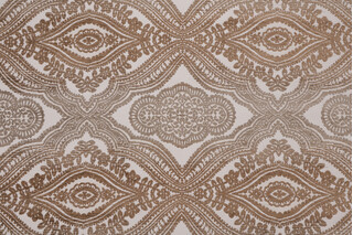 Rampone Woven Upholstery Fabric in Pewter