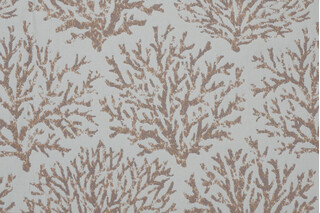 Bella Dura Coraline Woven Polyolefin Outdoor Fabric in Aqua/Sand