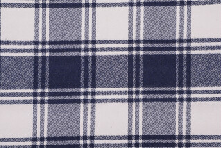 Robinson Woven Upholstery Fabric in Navy