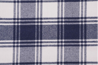 Robinson Woven Upholstery Fabric in Navy